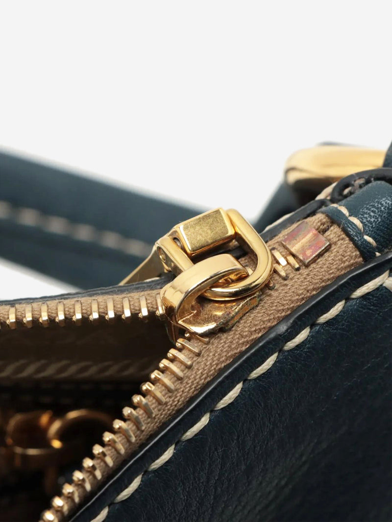 Blue leather shoulder bag Shoulder bags Prada 