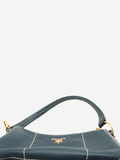 Blue leather shoulder bag Shoulder bags Prada 