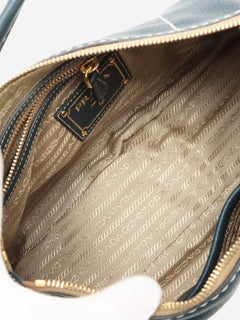 Blue leather shoulder bag Shoulder bags Prada 