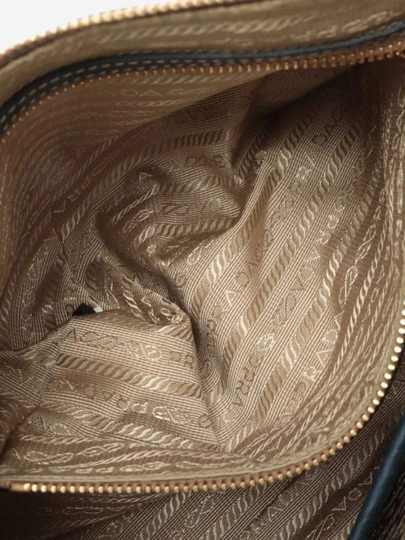 Blue leather shoulder bag Shoulder bags Prada 