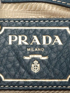 Blue leather shoulder bag Shoulder bags Prada 