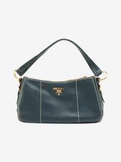 Blue leather shoulder bag Shoulder bags Prada 