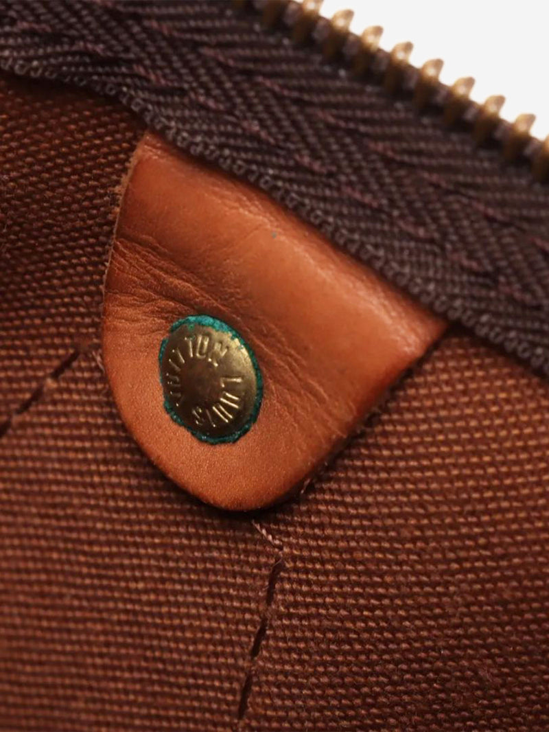 Brown vintage 1992 Monogram Speedy 30 bag Top Handle Bags Louis Vuitton 