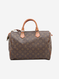 Brown vintage 1992 Monogram Speedy 30 bag Top Handle Bags Louis Vuitton 