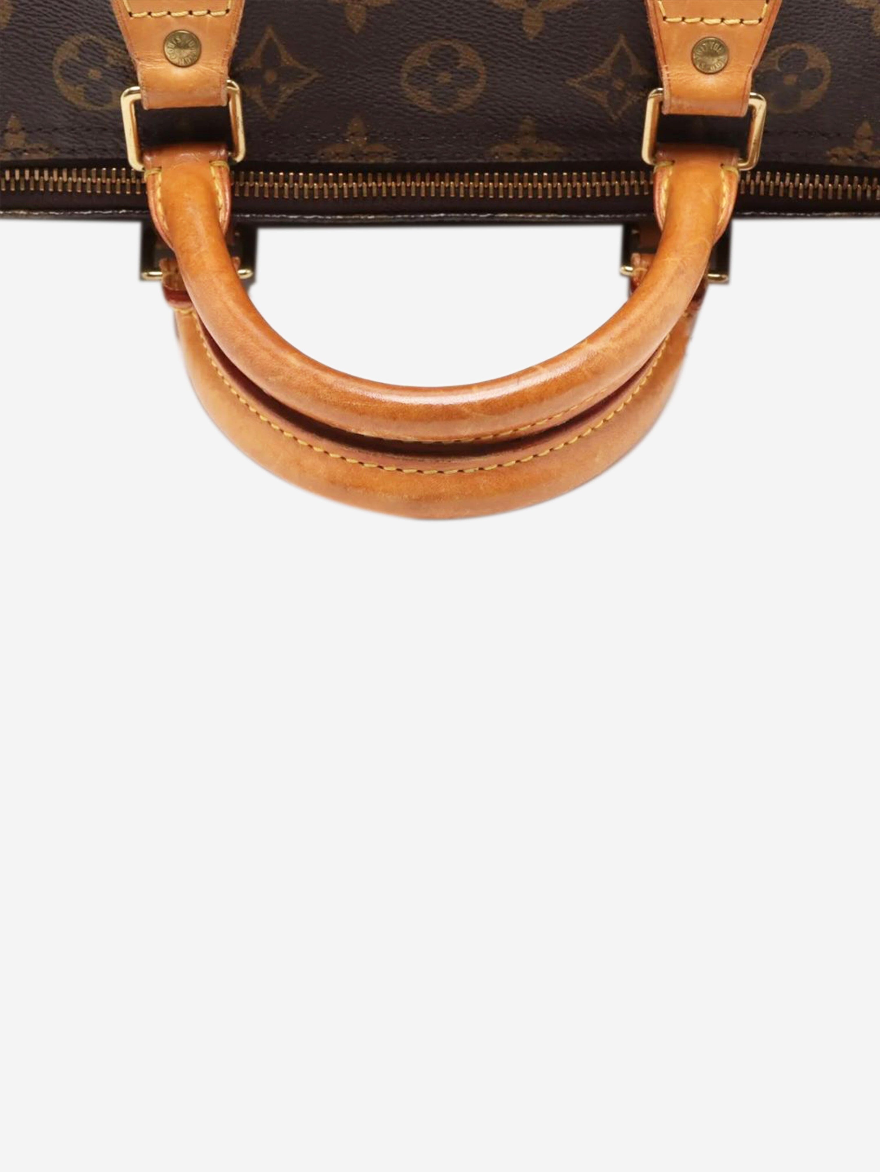 Brown vintage 1998 Speedy 30 bag Top Handle Bags Louis Vuitton 
