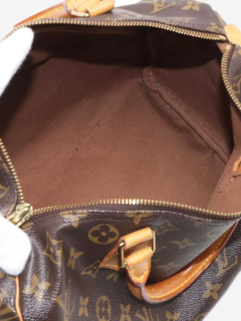 Brown vintage 1991 Speedy 30 bag Top Handle Bags Louis Vuitton 