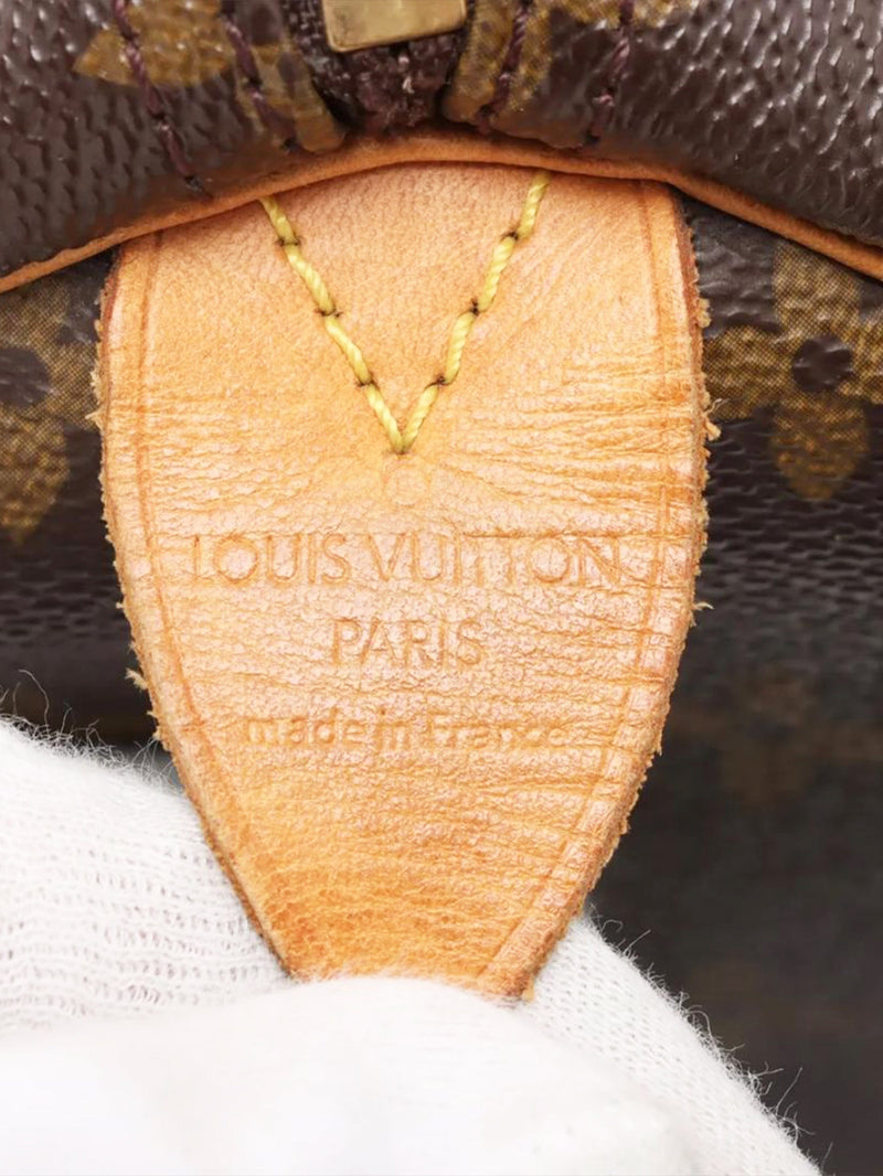 Brown vintage 1991 Speedy 30 bag Top Handle Bags Louis Vuitton 