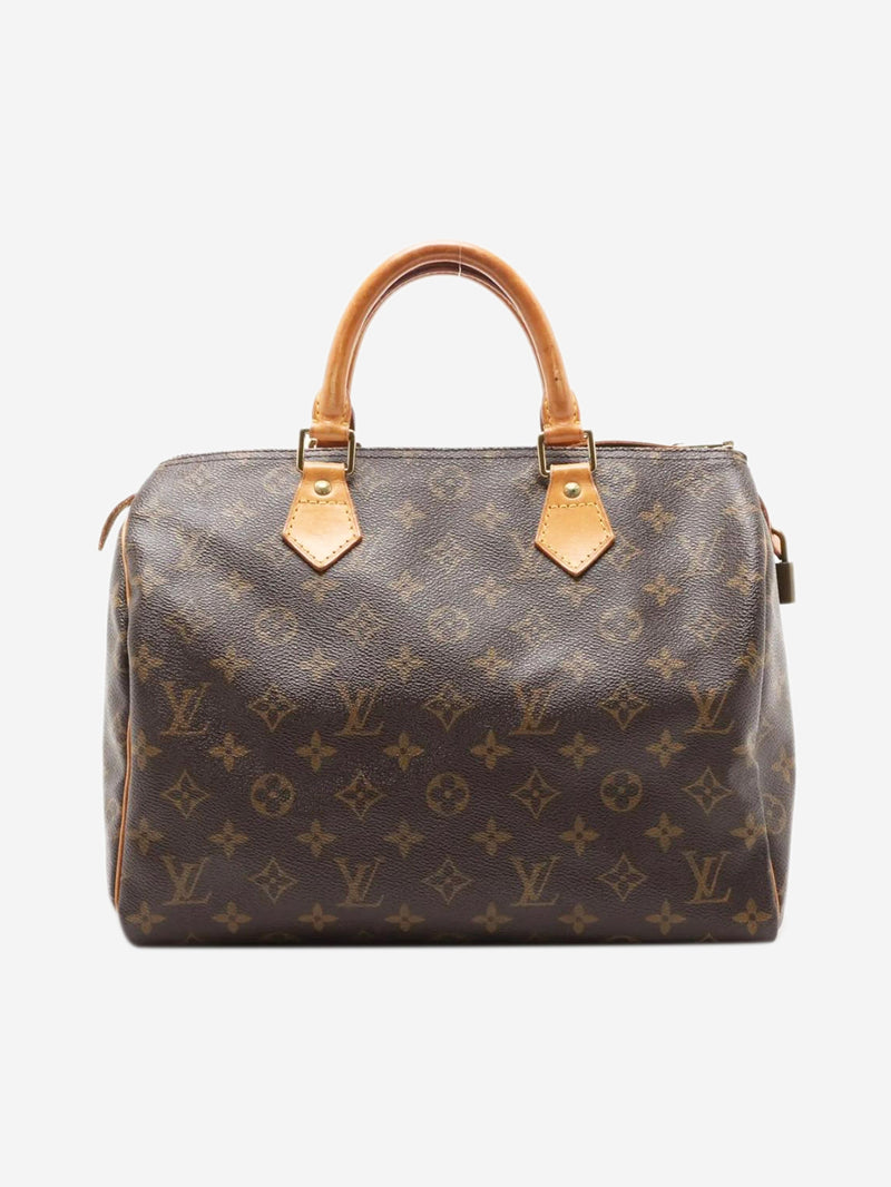 Brown vintage 1998 Speedy 30 bag Top Handle Bags Louis Vuitton 