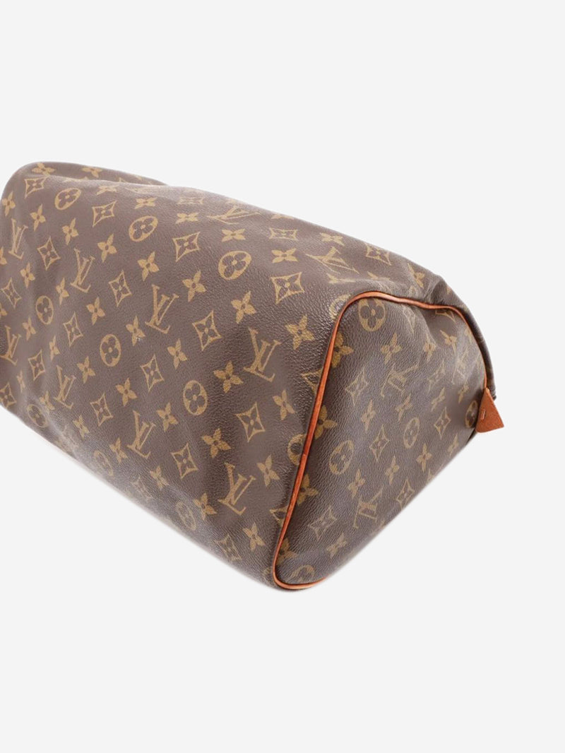 Brown vintage Monogram Speedy 30 bag Top Handle Bags Louis Vuitton 