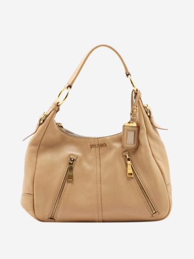 Beige leather shoulder bag Shoulder bags Prada 