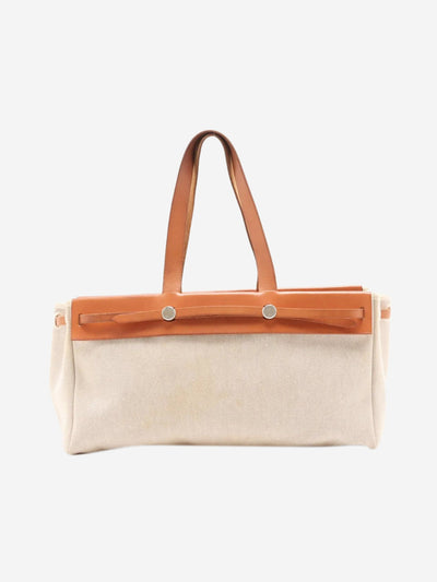 Neutral vintage 2002 Herbag Cabas Tote Bags Hermes 