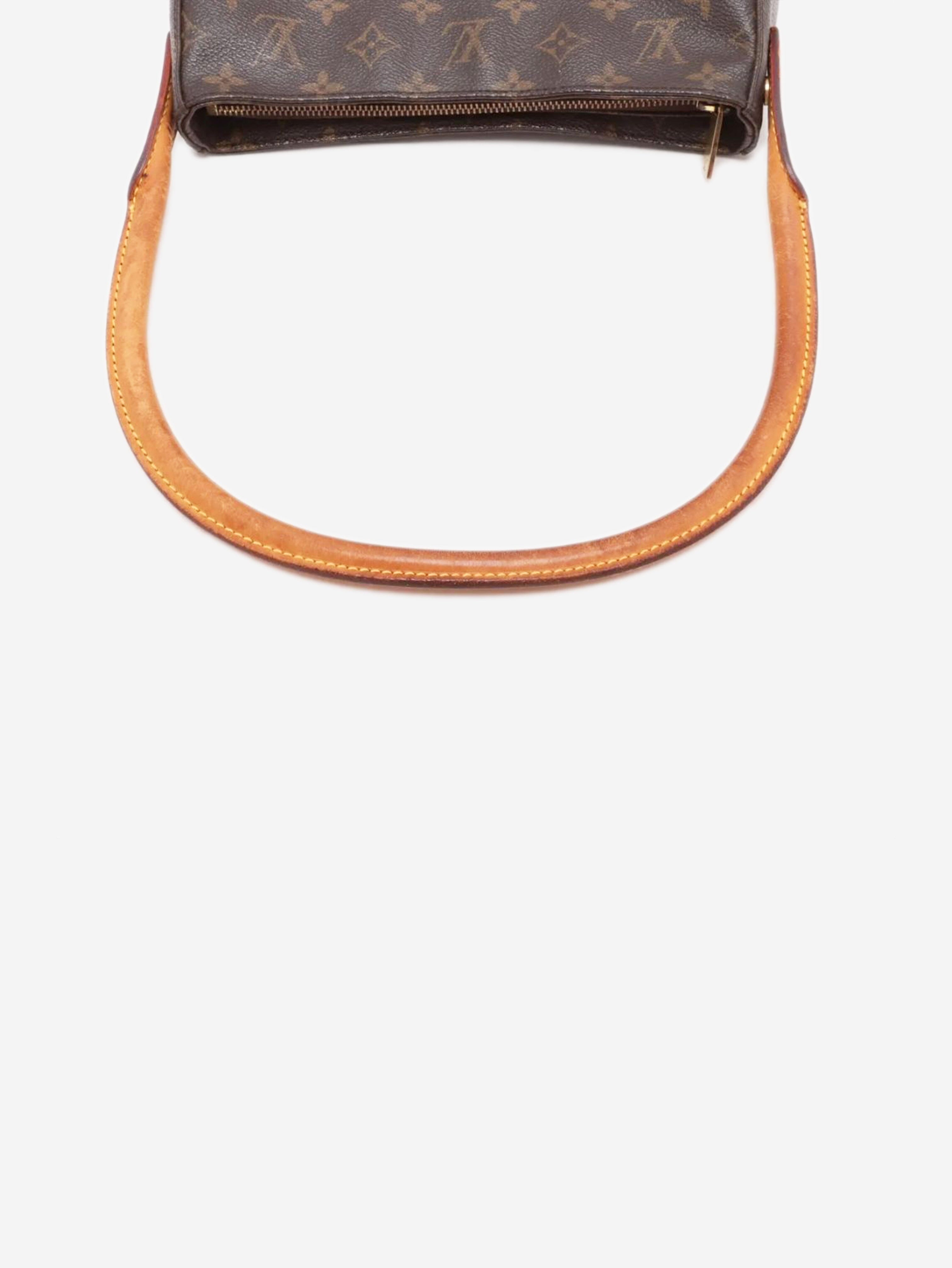 Brown vintage 2001 Monogram Looping MM bag Shoulder bags Louis Vuitton 