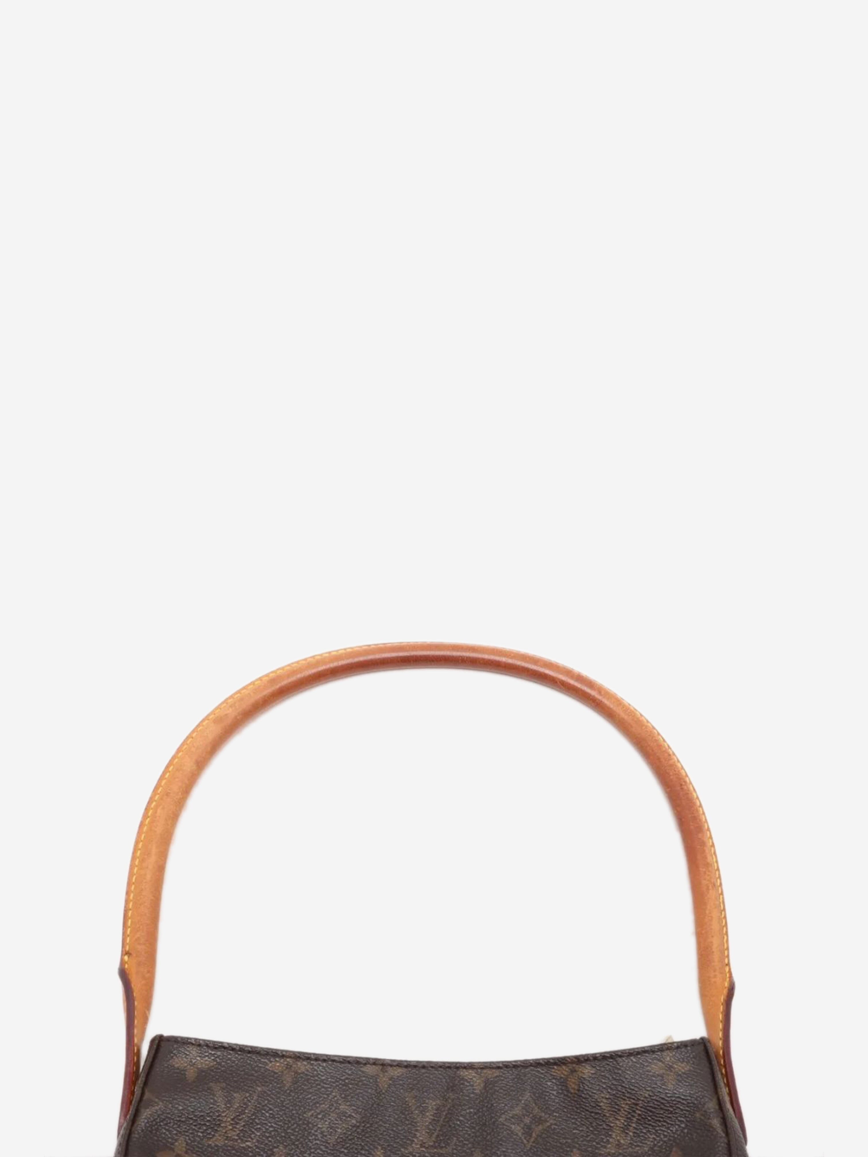 Brown vintage 2001 Monogram Looping MM bag Shoulder bags Louis Vuitton 