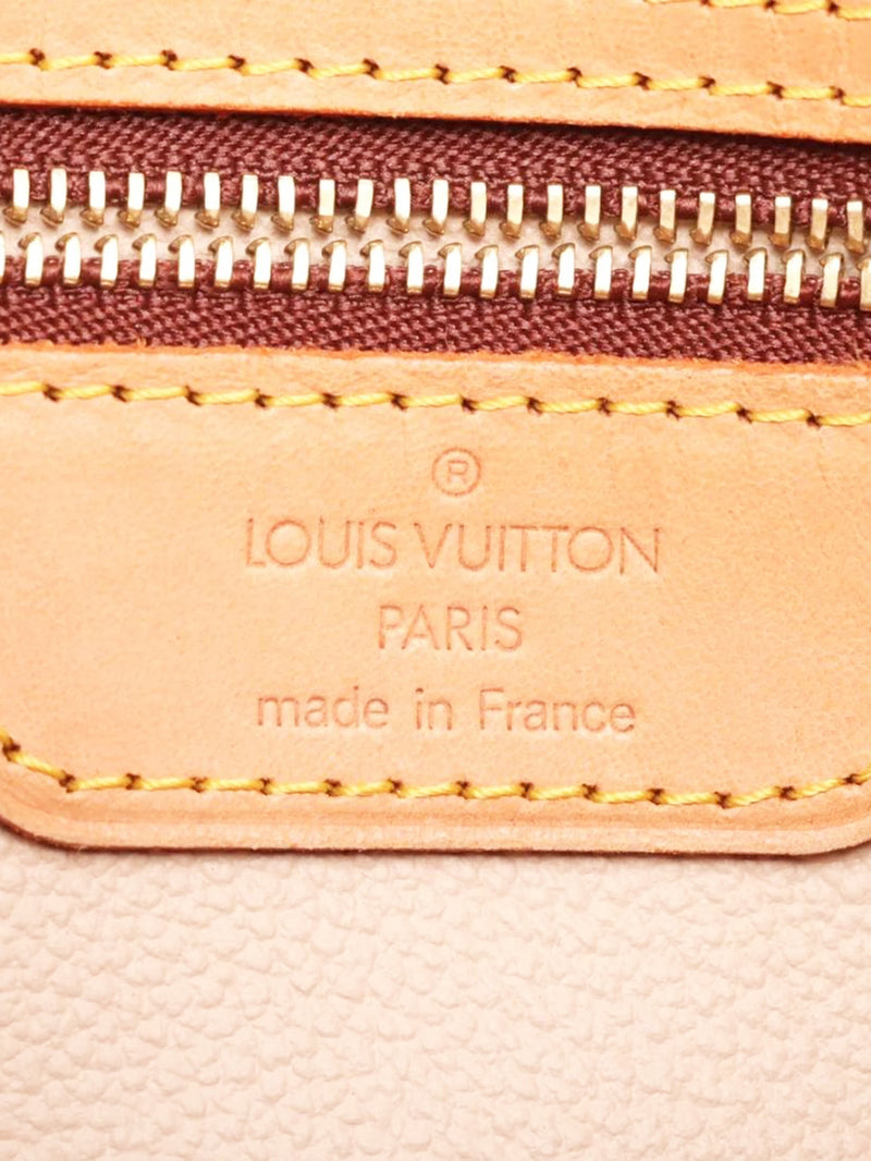 Brown vintage 2001 Monogram Bucket PM bag