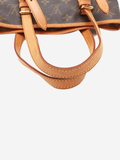 Brown vintage 2001 Monogram Bucket PM bag