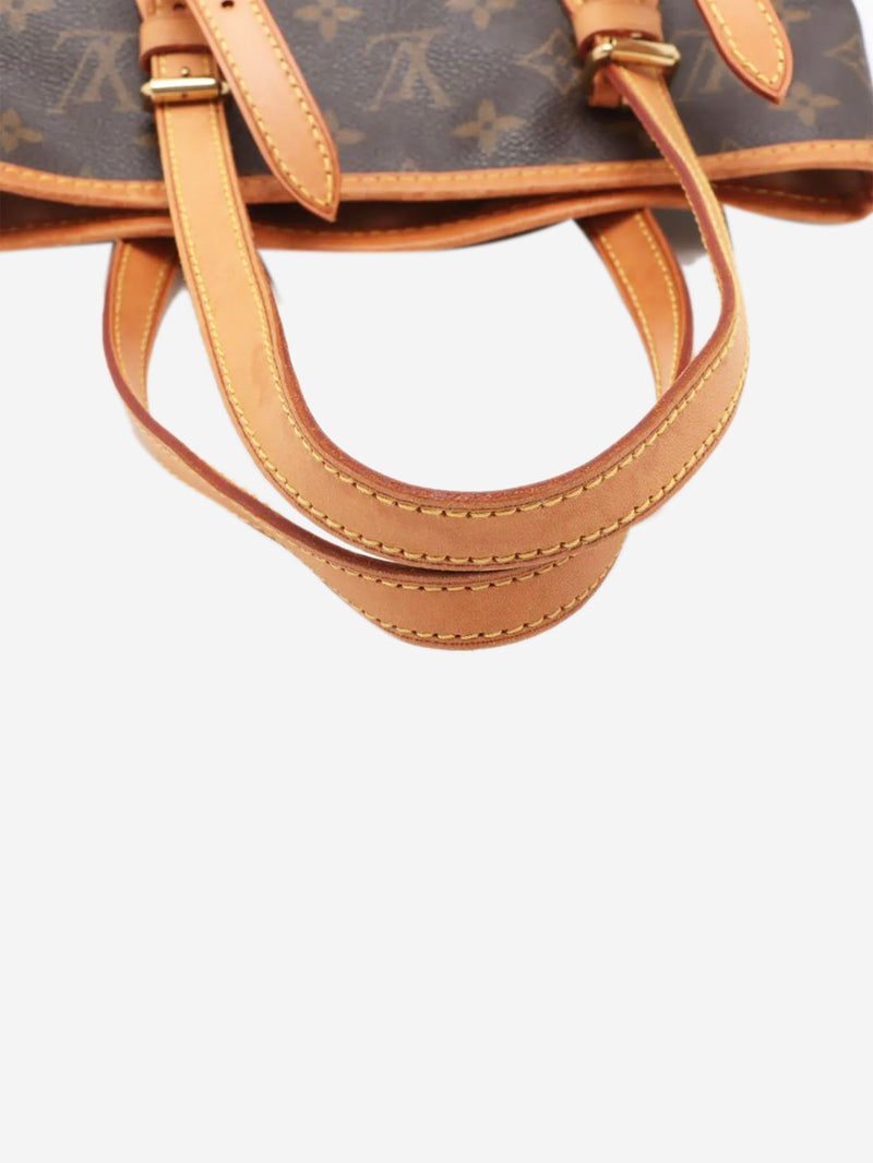 Brown vintage 2001 Monogram Bucket PM bag