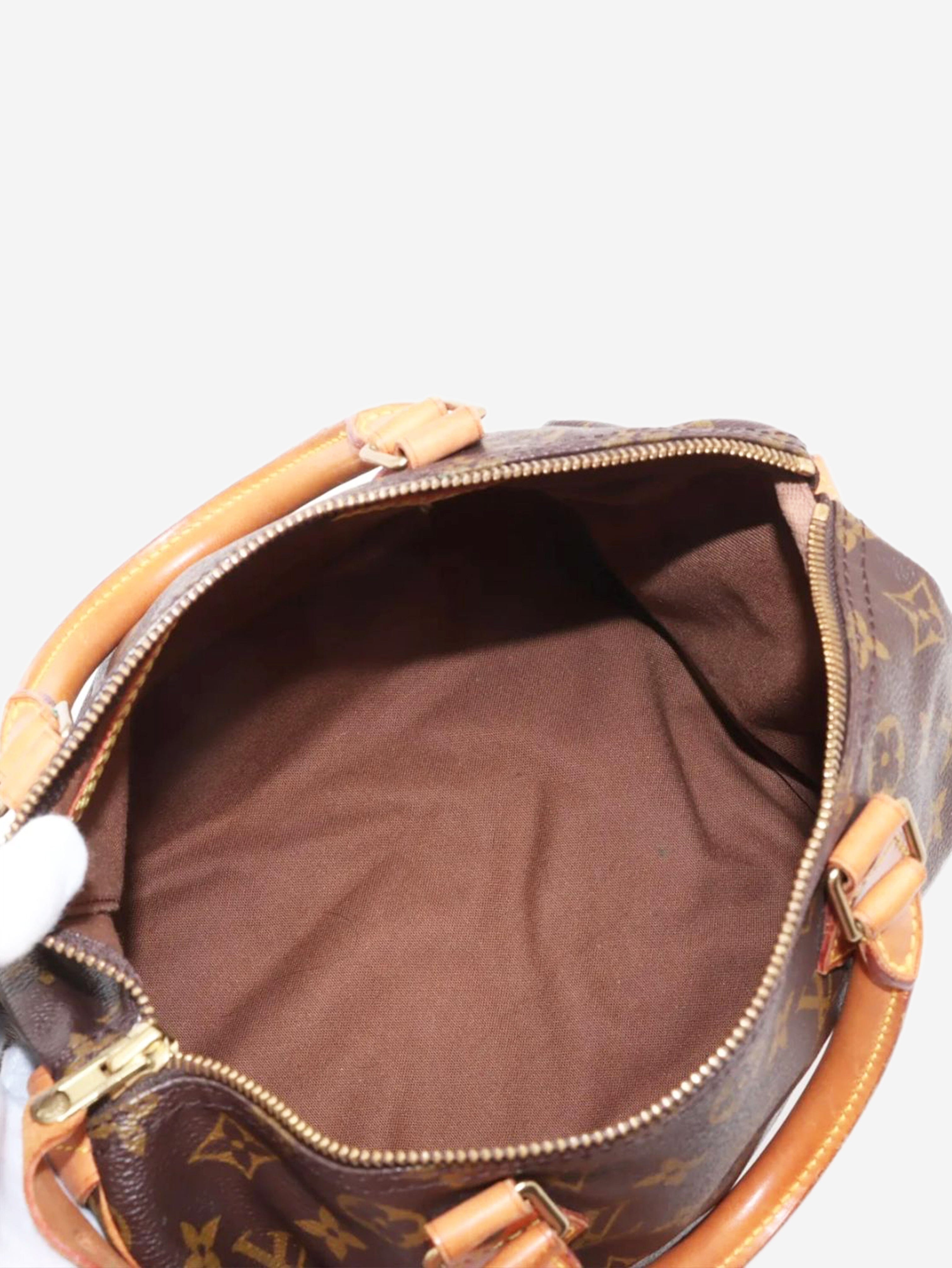 Brown vintage 1994 Monogram Speedy 30 bag Top Handle Bags Louis Vuitton 