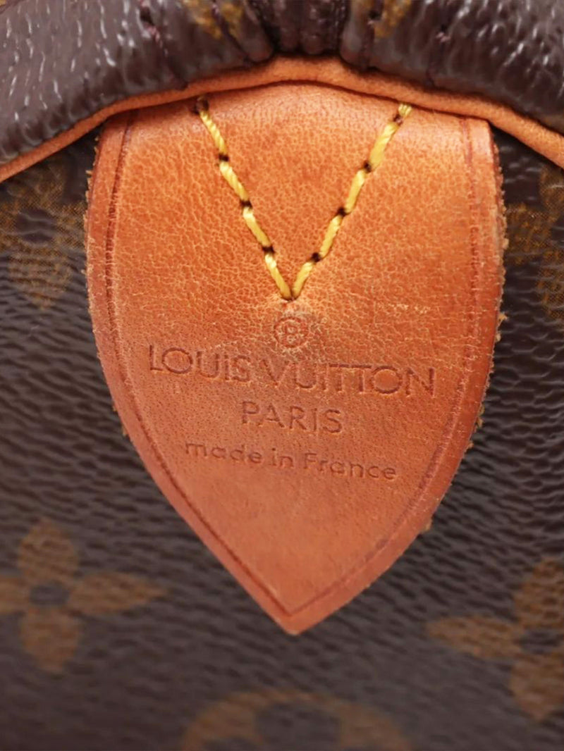 Brown vintage 1994 Monogram Speedy 30 bag Top Handle Bags Louis Vuitton 