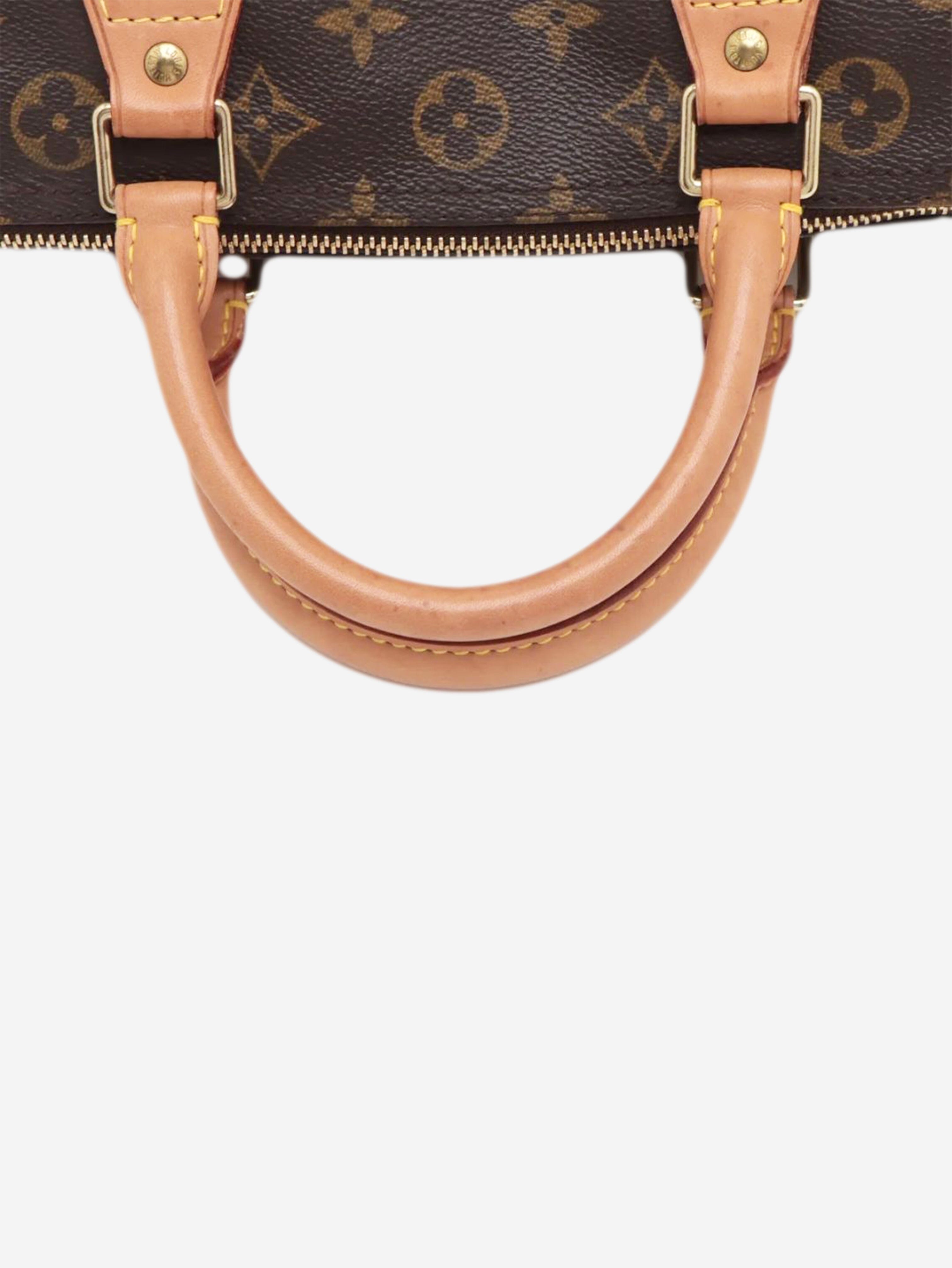 Brown vintage 2003 Monogram Speedy 30 bag Top Handle Bags Louis Vuitton 