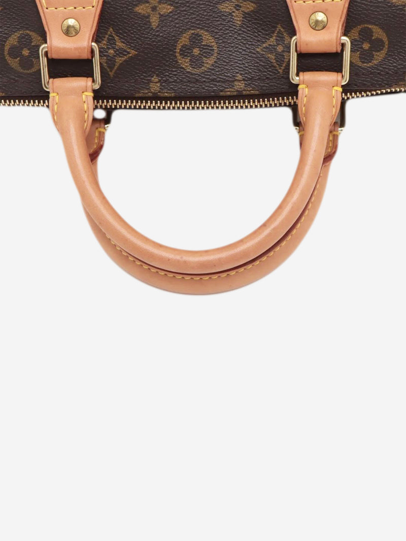 Brown vintage 2003 Monogram Speedy 30 bag Top Handle Bags Louis Vuitton 