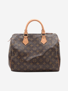 Brown vintage 2003 Monogram Speedy 30 bag Top Handle Bags Louis Vuitton 