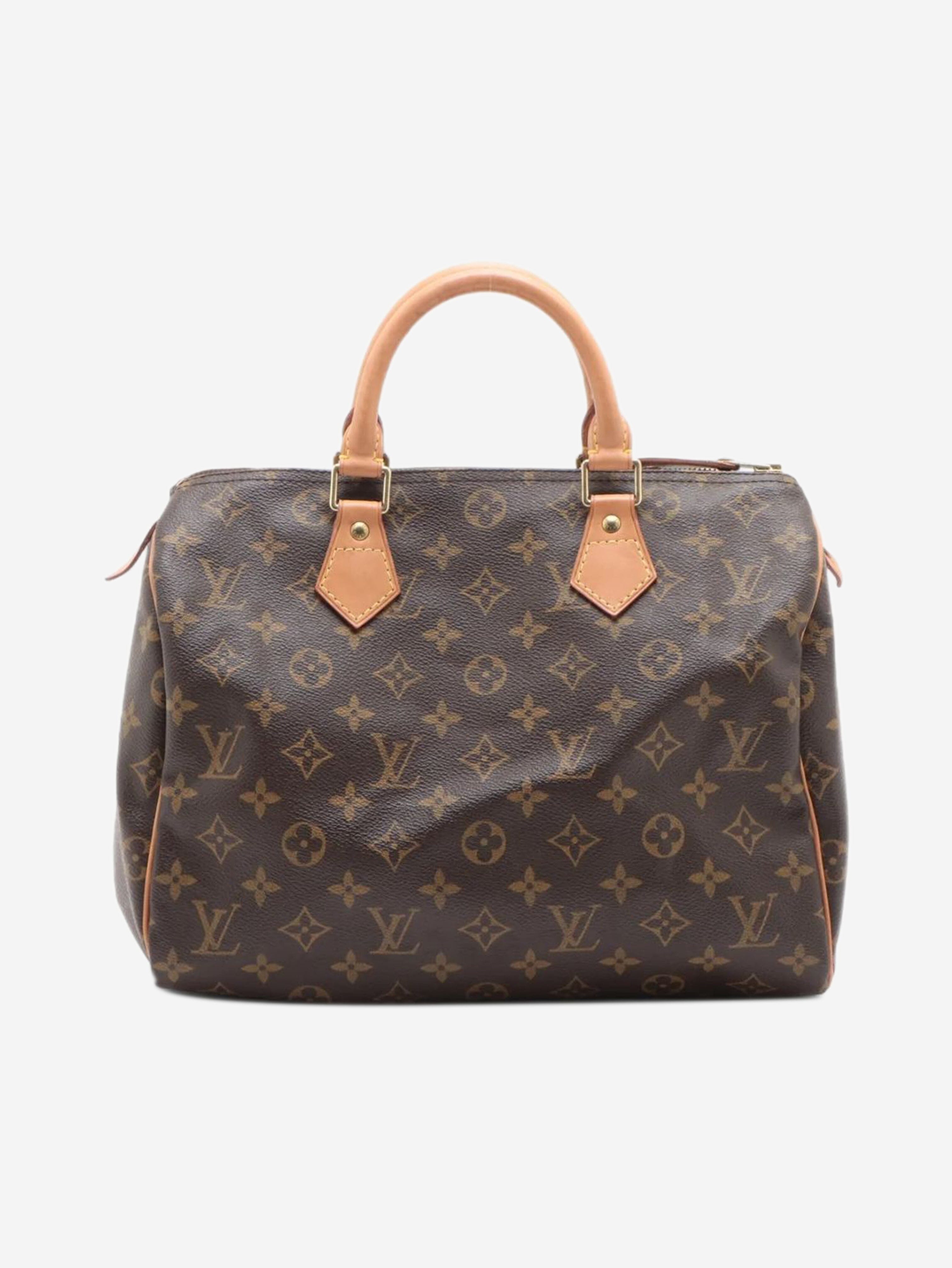Brown vintage 2003 Monogram Speedy 30 bag Top Handle Bags Louis Vuitton 