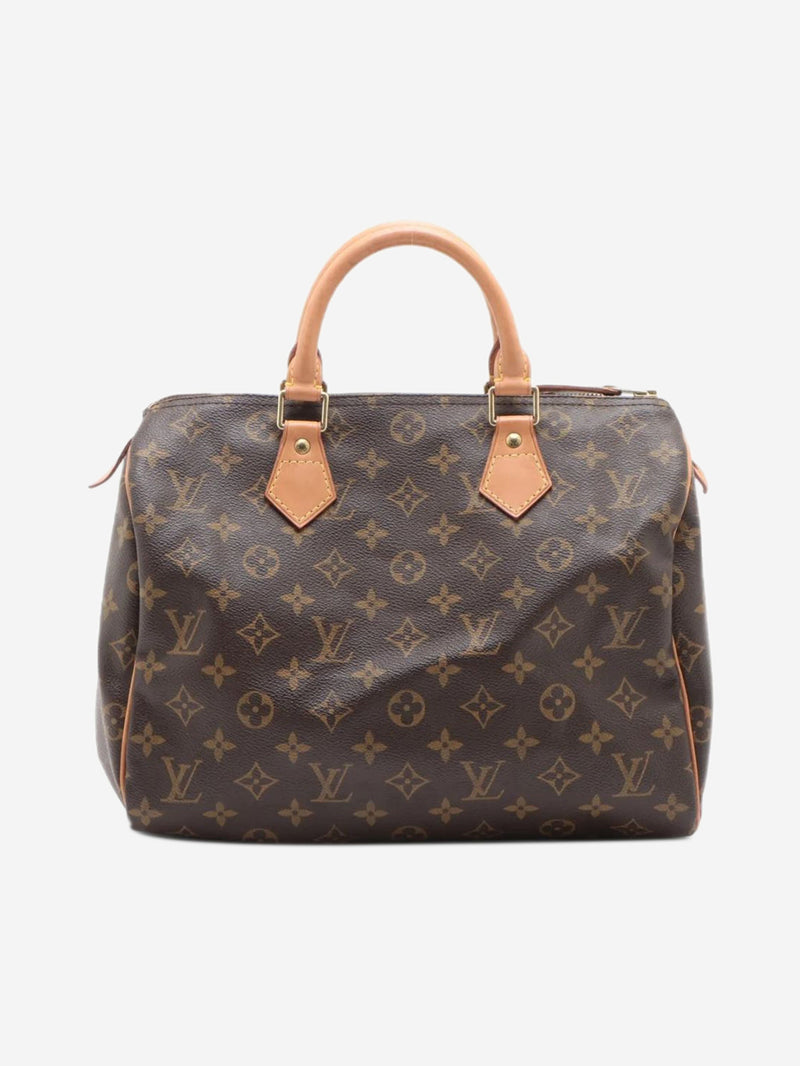 Brown vintage 2003 Monogram Speedy 30 bag Top Handle Bags Louis Vuitton 