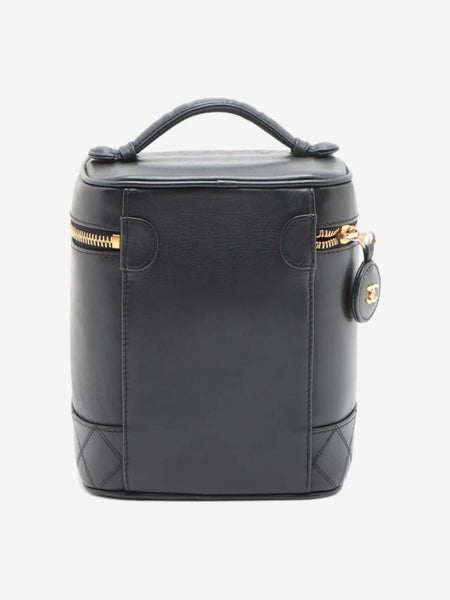 Black vintage 1994 Bicolore lambskin Vanity bag alternate image