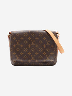 Brown vintage 2002 Monogram Musette Tango shoulder bag