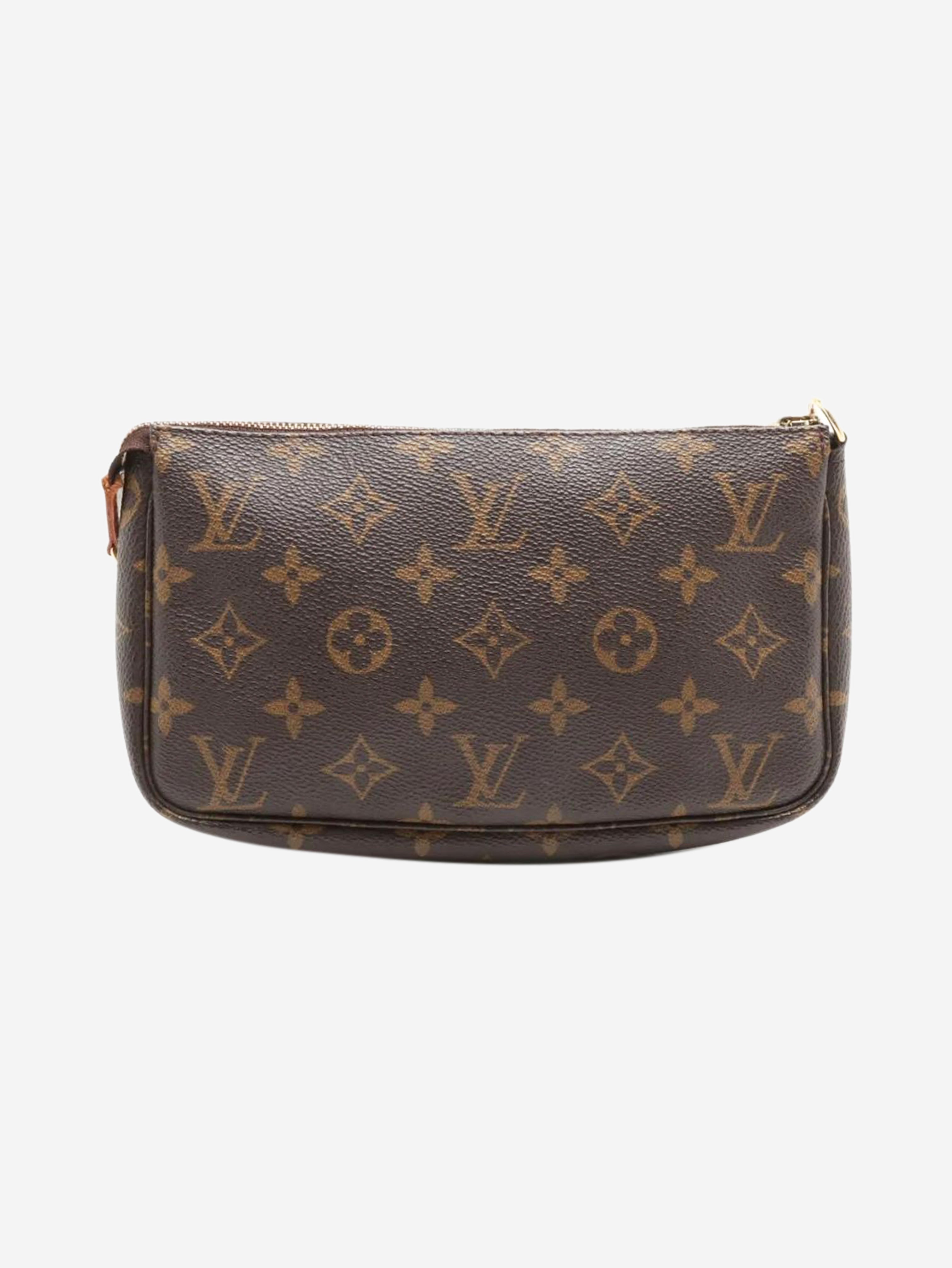 Brown vintage 1999 Monogram Pochette bag