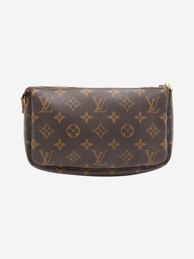 Brown vintage 1999 Monogram Pochette bag