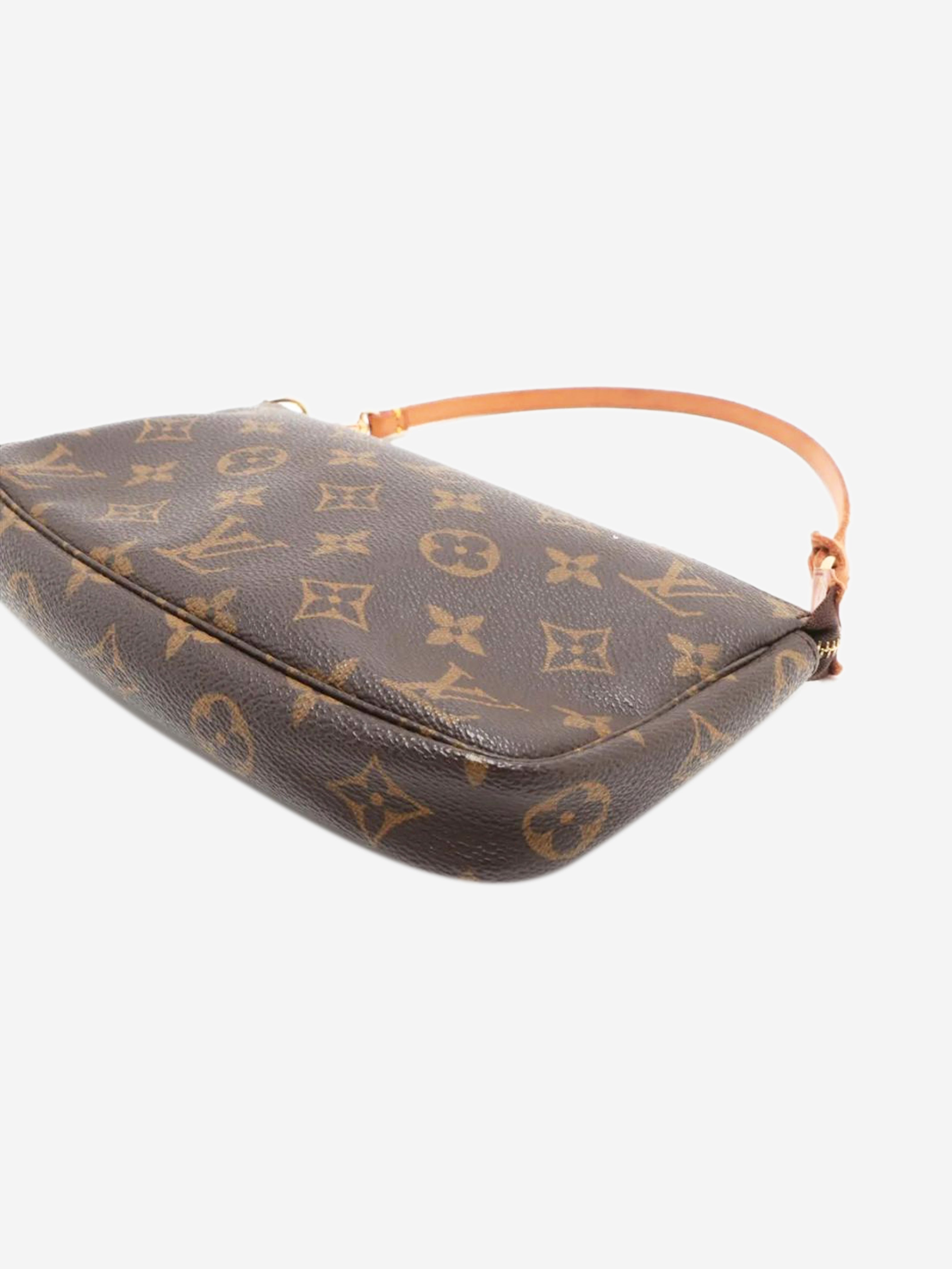Brown vintage 1999 Monogram Pochette bag
