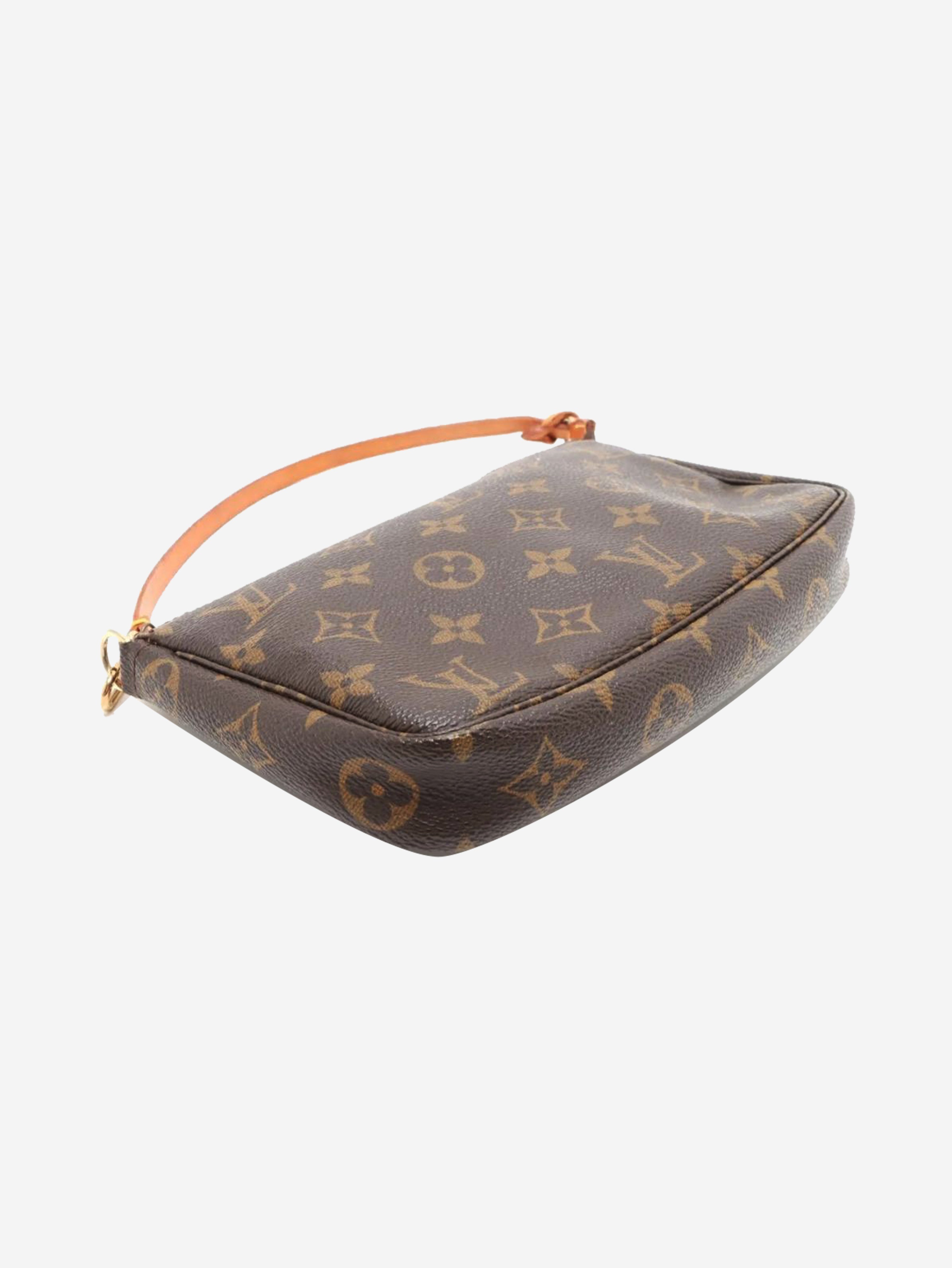 Brown vintage 1999 Monogram Pochette bag