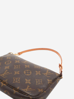 Brown vintage 1999 Monogram Pochette bag