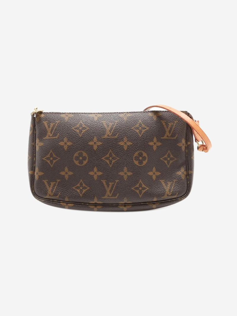 Brown vintage 1999 Monogram Pochette bag