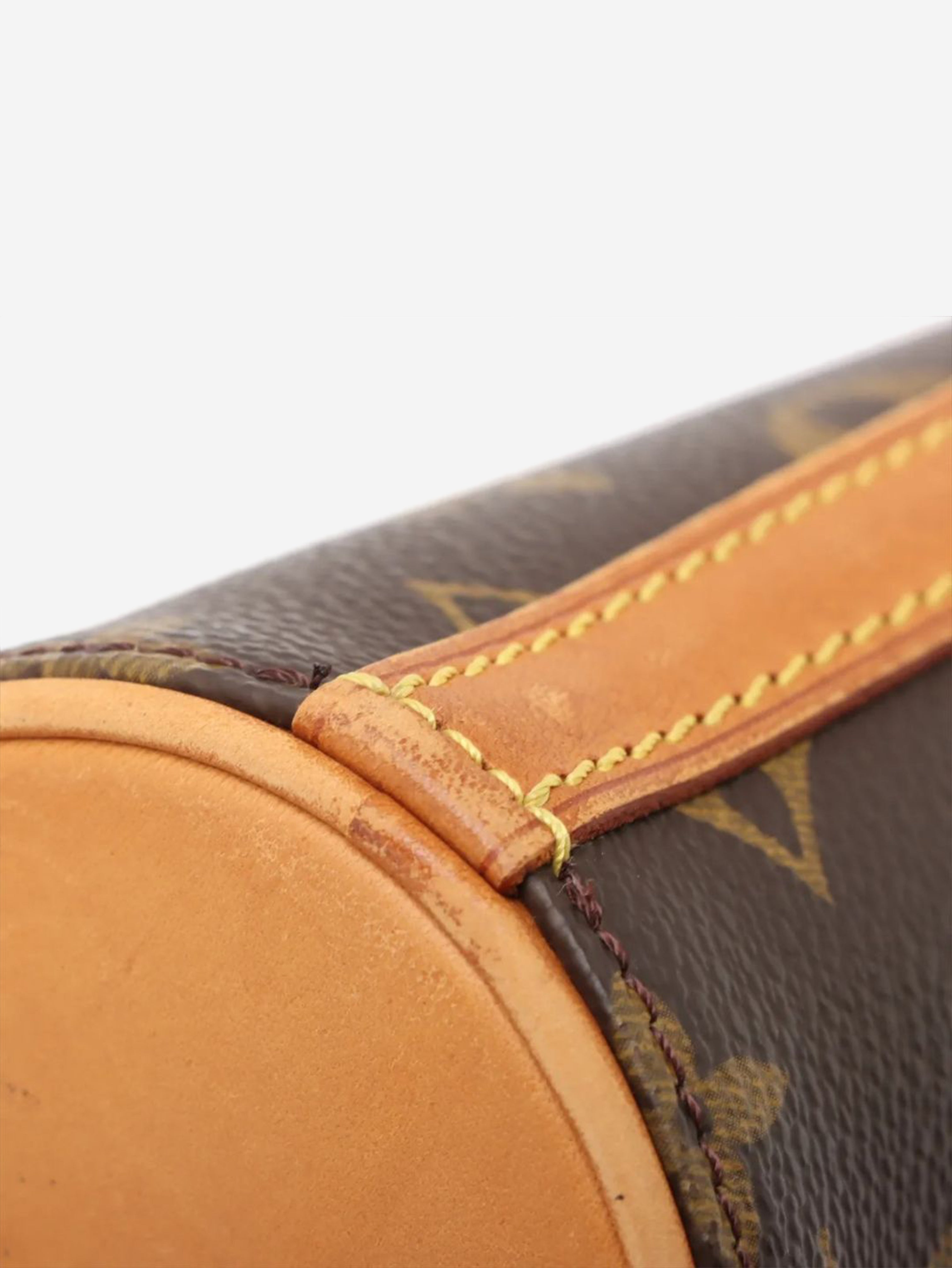 Brown vintage 2000 Monogram Drouot bag
