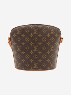 Brown vintage 2000 Monogram Drouot bag
