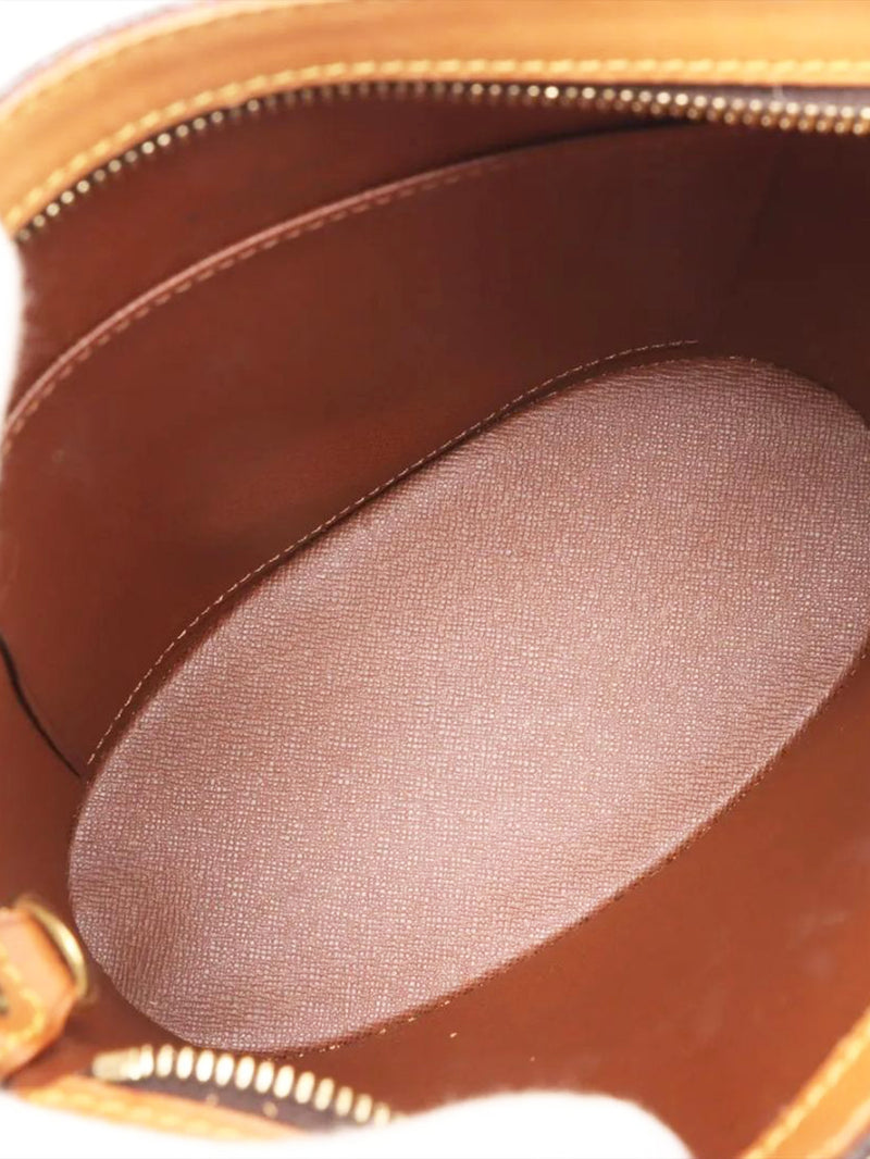 Brown vintage 2000 Monogram Drouot bag