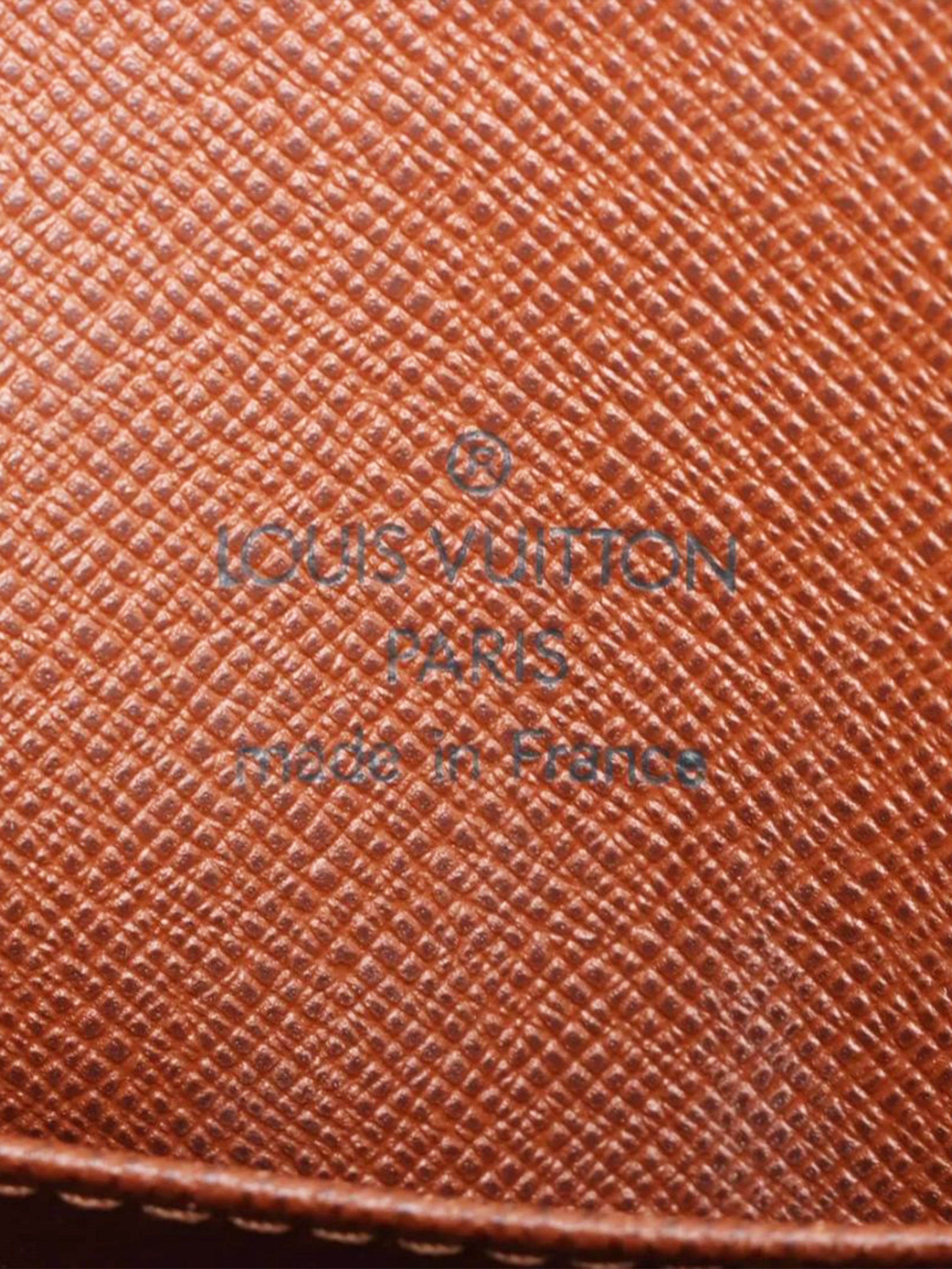 Brown vintage 2000 Monogram Drouot bag