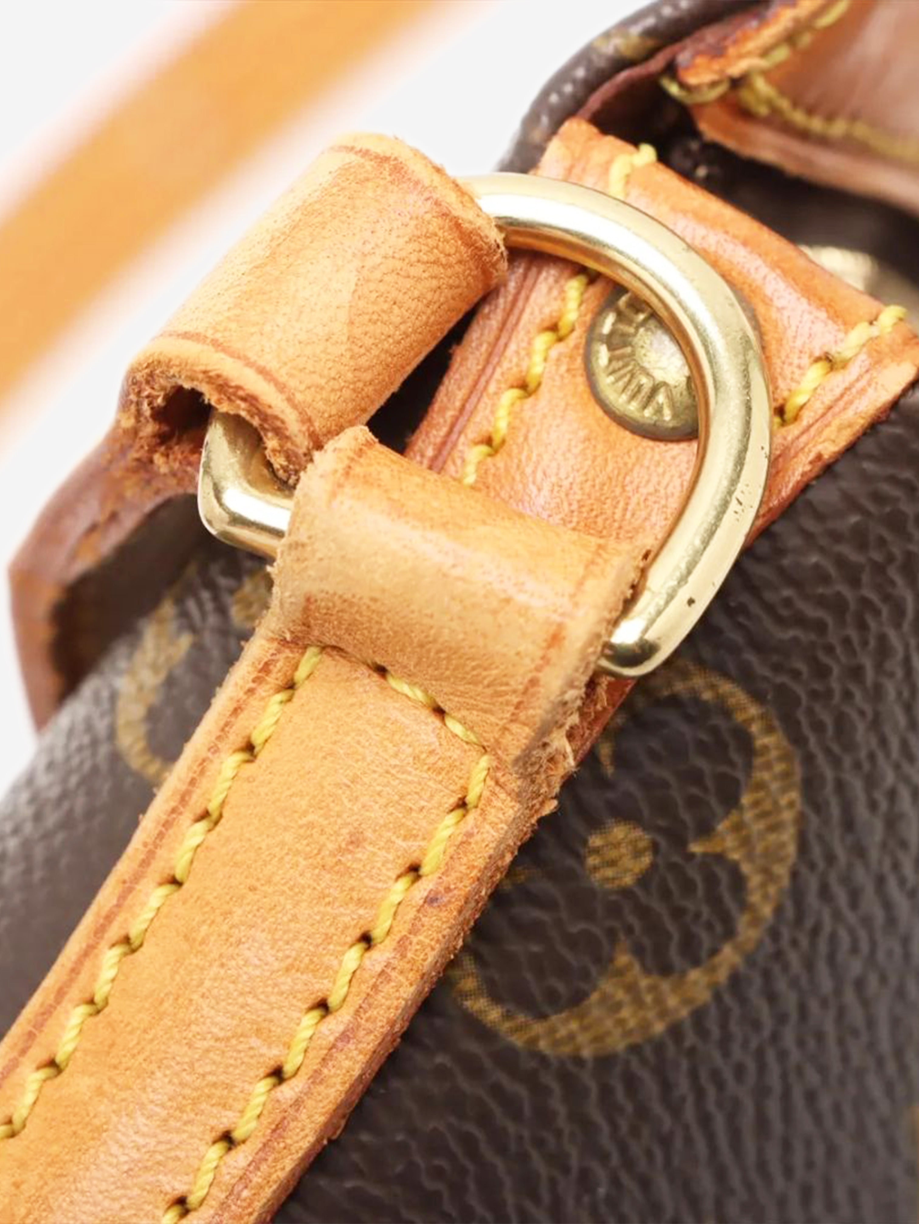Brown vintage 2000 Monogram Drouot bag