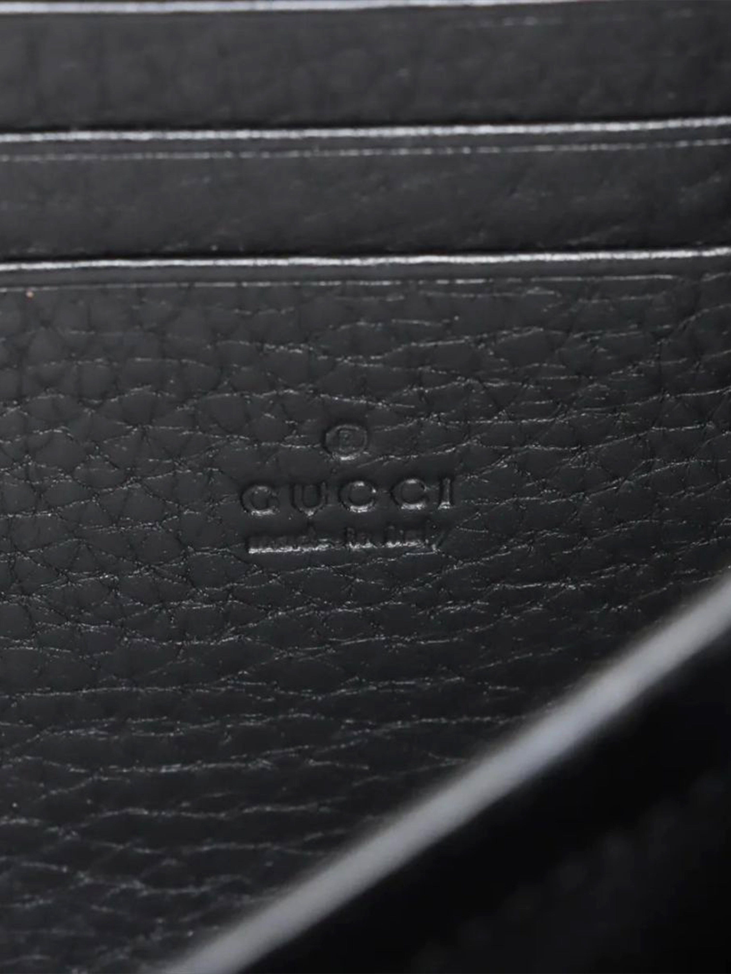 Black GG Marmont leather chain wallet Wallets, Purses & Small Leather Goods Gucci 