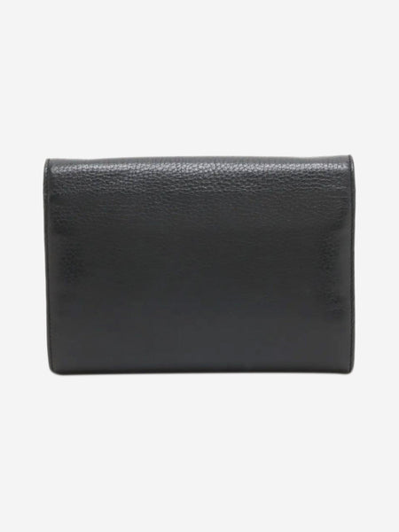 Black GG Marmont leather chain wallet alternate image