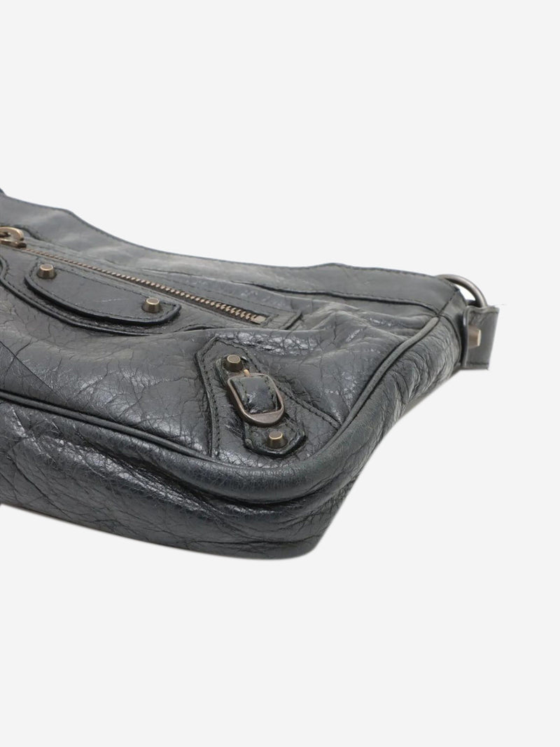 Black The Hip leather shoulder bag Shoulder bags Balenciaga 