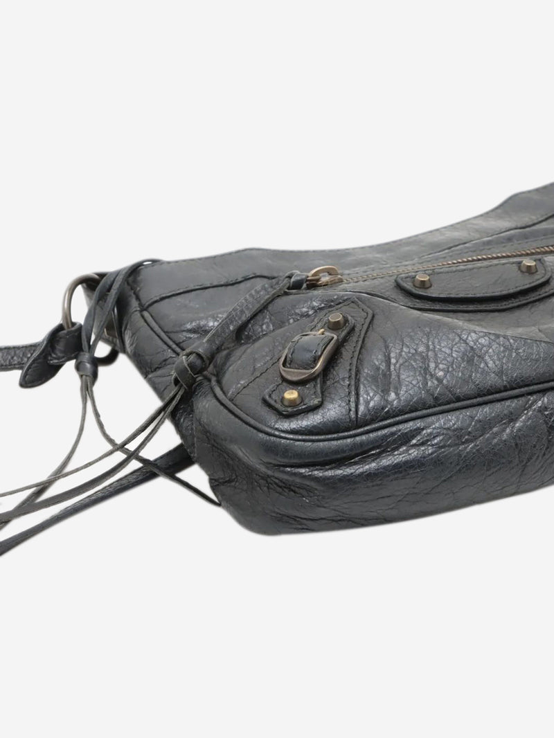 Black The Hip leather shoulder bag Shoulder bags Balenciaga 