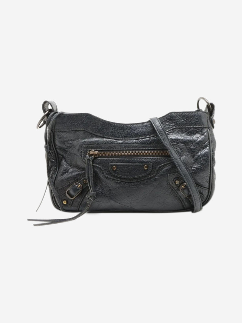 Black The Hip leather shoulder bag Shoulder bags Balenciaga 