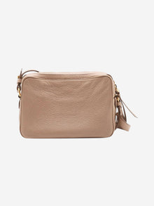Beige Vitello Phenix leather shoulder bag Shoulder bags Prada 
