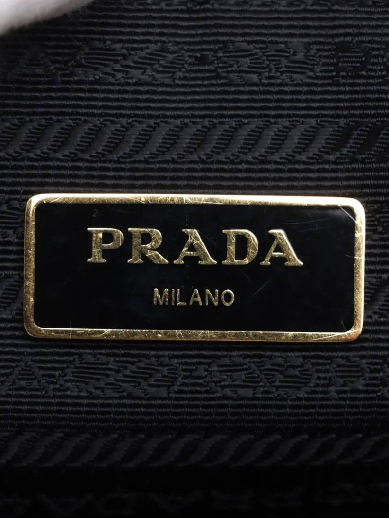 Beige Vitello Phenix leather shoulder bag Shoulder bags Prada 