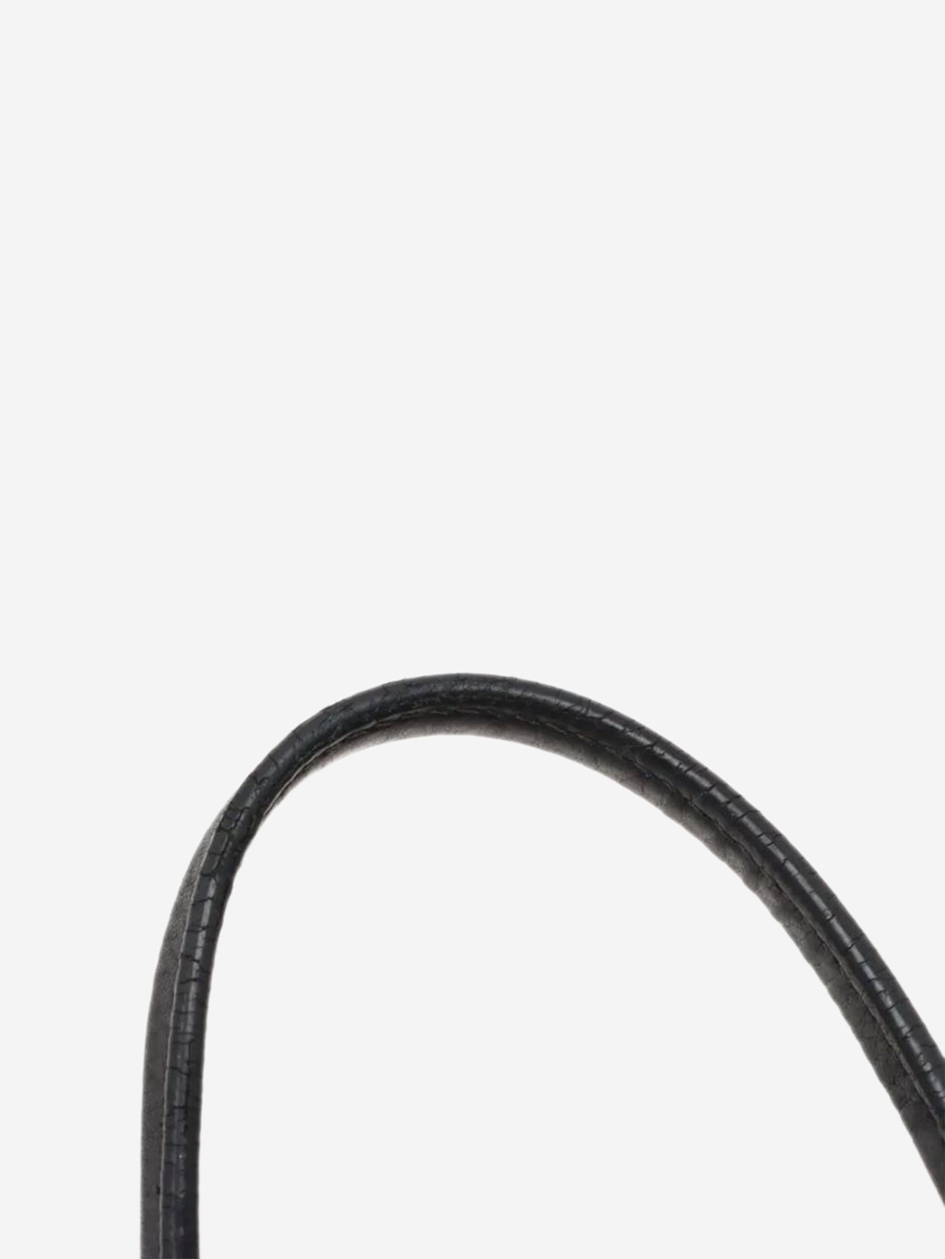 Black Papier leather 2way bag Shoulder bags Balenciaga 