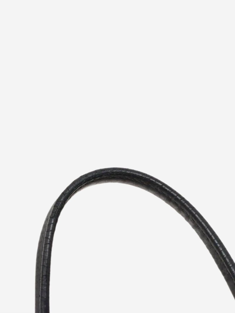 Black Papier leather 2way bag Shoulder bags Balenciaga 