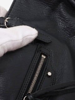 Black Papier leather 2way bag Shoulder bags Balenciaga 